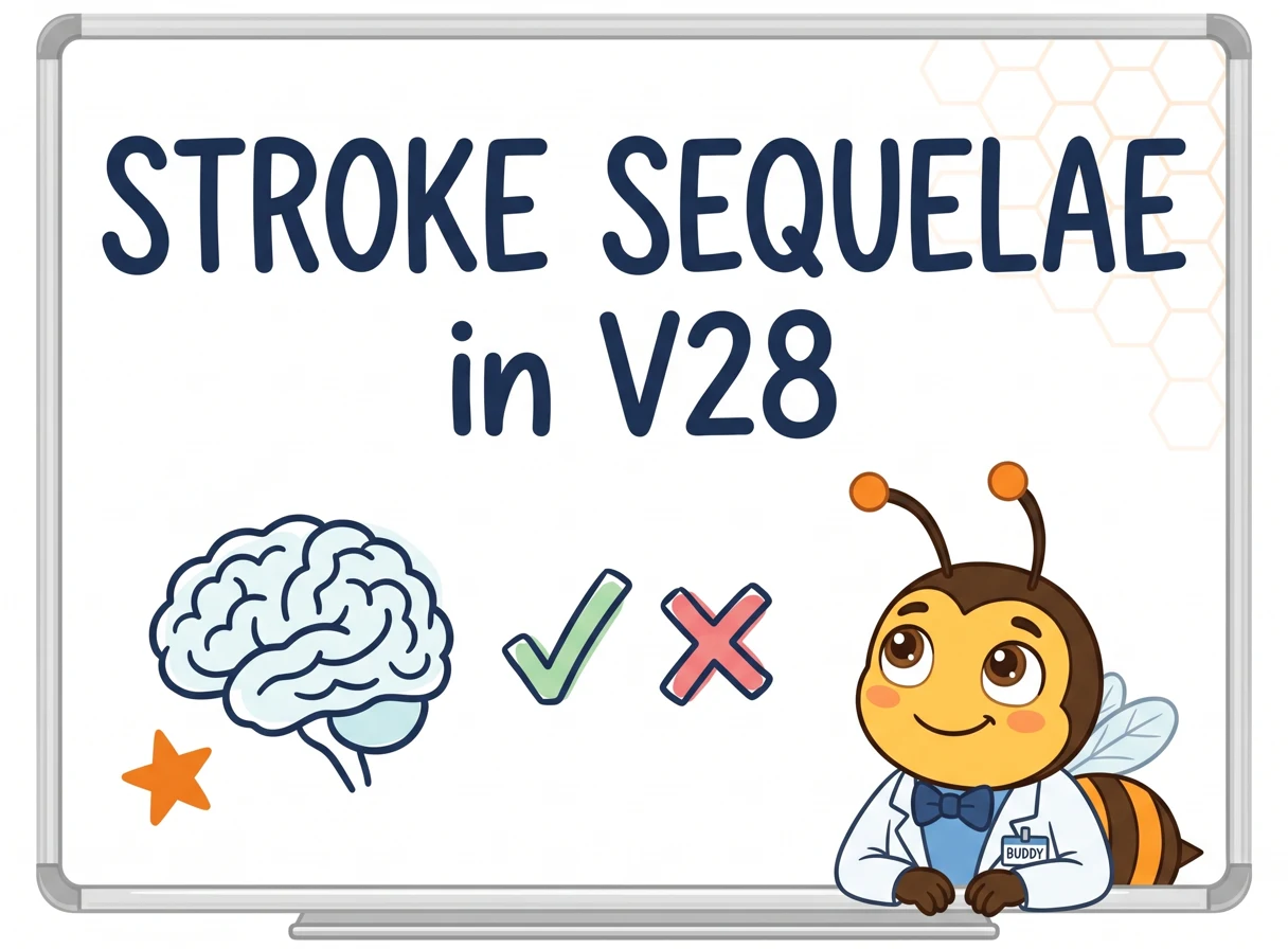 Stroke Sequelae in V28: Which I69 Codes Carry an HCC, and Which Capture Nothing