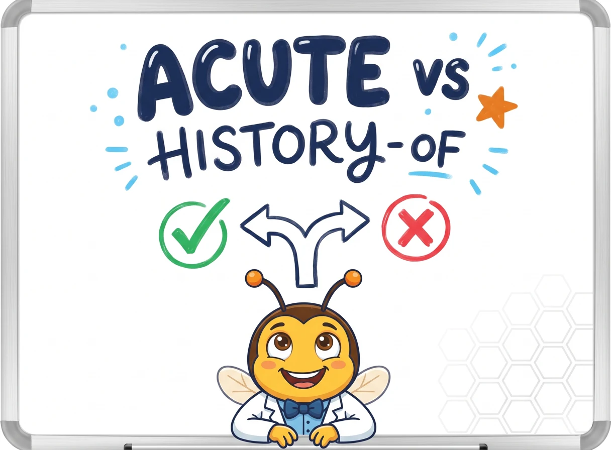 Acute vs History-of: 6 ICD-10 Calls That Decide Whether the HCC Holds Up