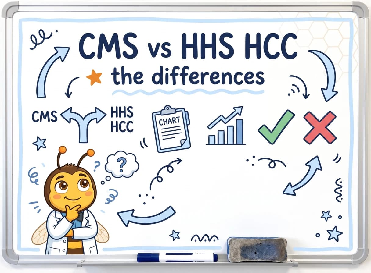 CMS-HCC vs HHS-HCC: Key Differences for Coders