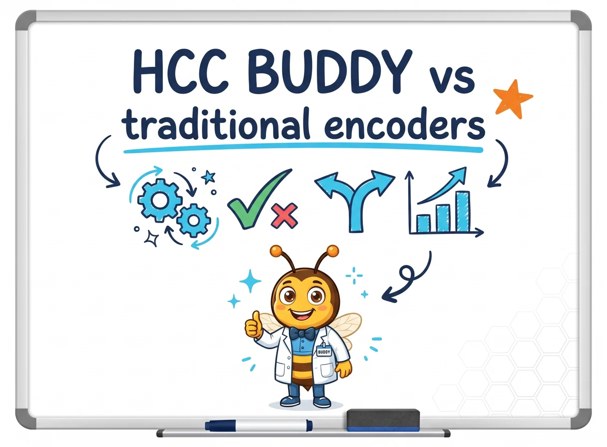 HCC Buddy vs Traditional Encoders: Compare Your Coding Workflow