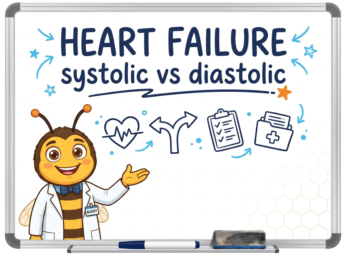Heart Failure HCC Coding: Systolic vs Diastolic Guide