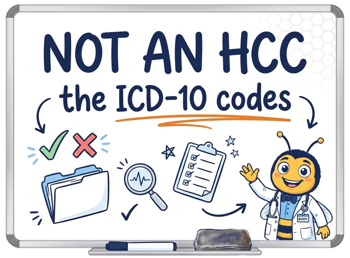 ICD-10 Codes That Do NOT Map to HCC, The List Coders Keep Getting Wrong