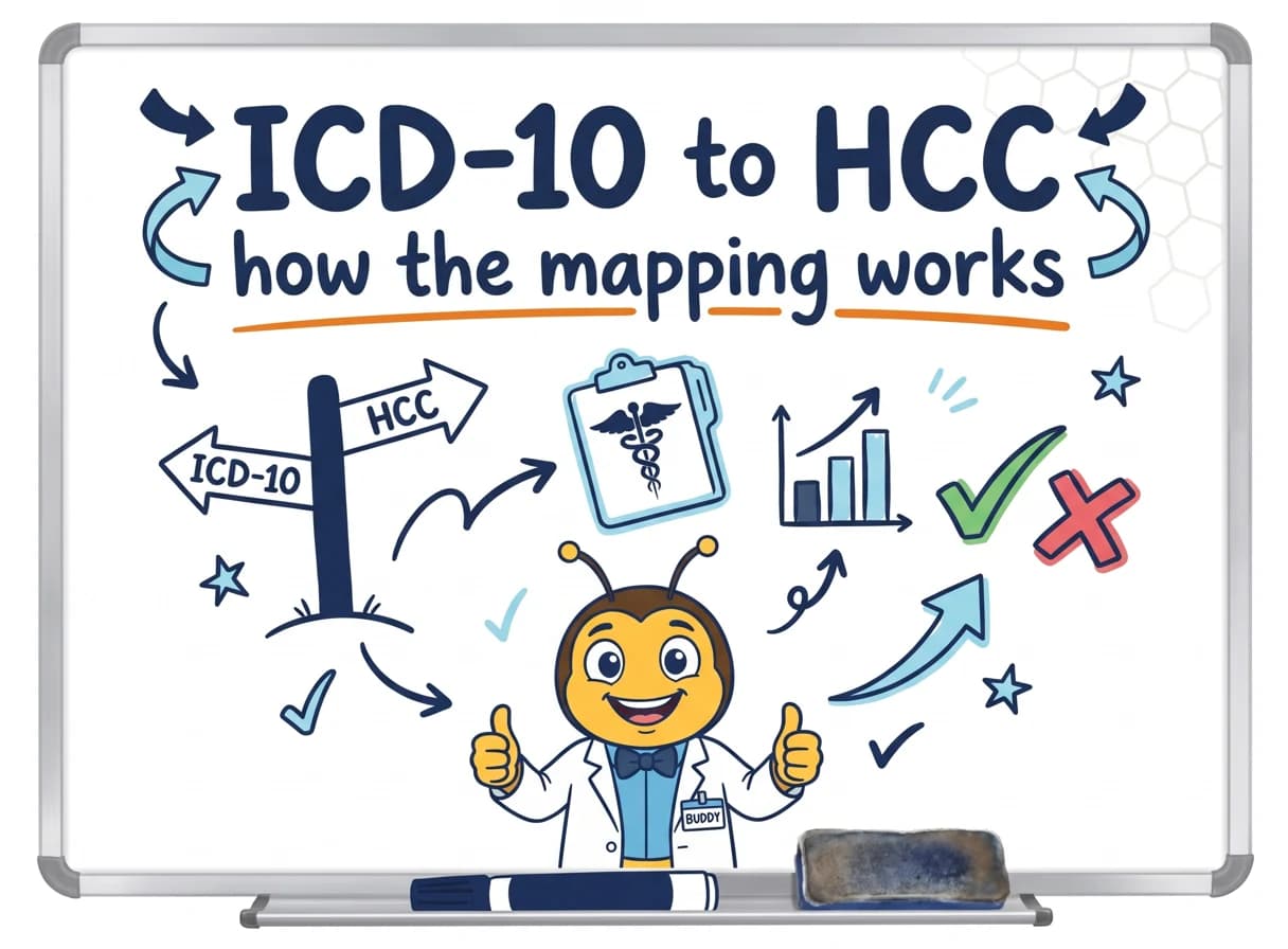 ICD-10-CM to HCC Mapping: How It Works