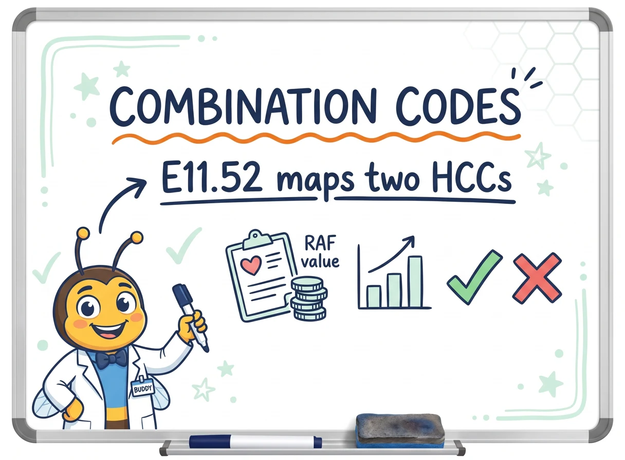 ICD-10 Combination Codes and RAF Under V28