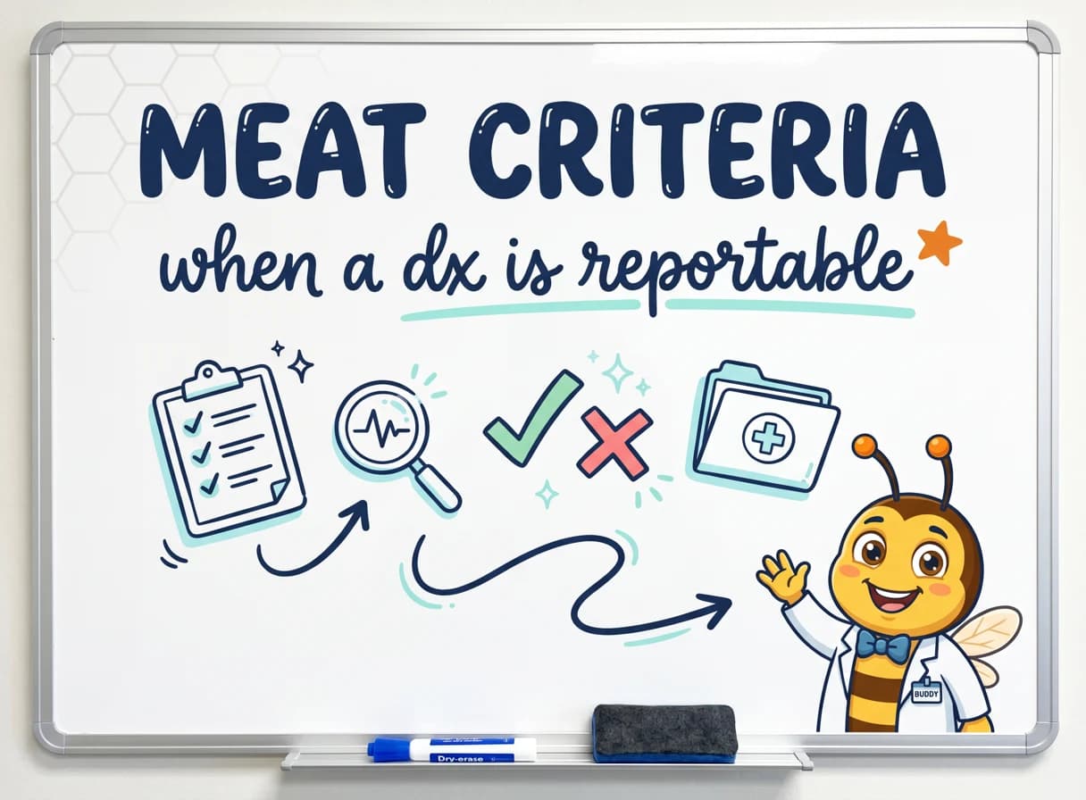 MEAT Criteria Explained: How Coders Decide When a Diagnosis Is Reportable