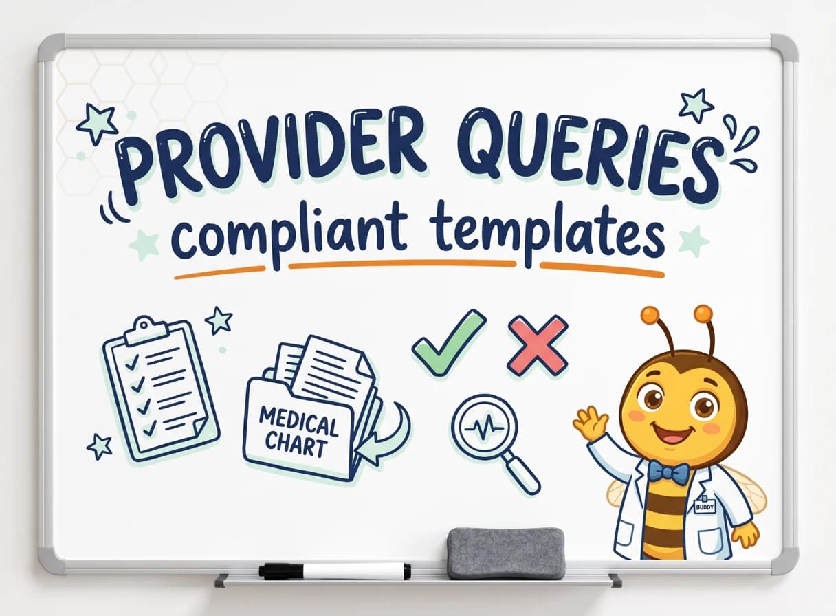 Provider Query Templates for Risk Adjustment Coders (Compliant Examples)