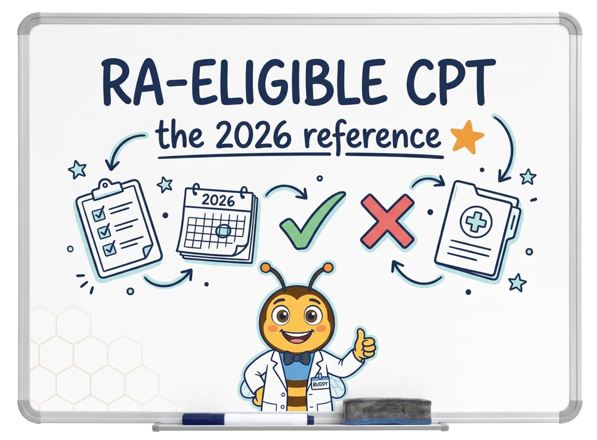 Risk Adjustment Eligible CPT Codes, 2026 Reference