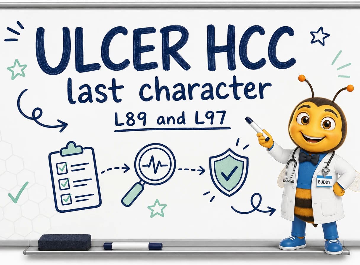 Ulcer HCC Desk Guide: Which L89 and L97 Codes Capture in V28