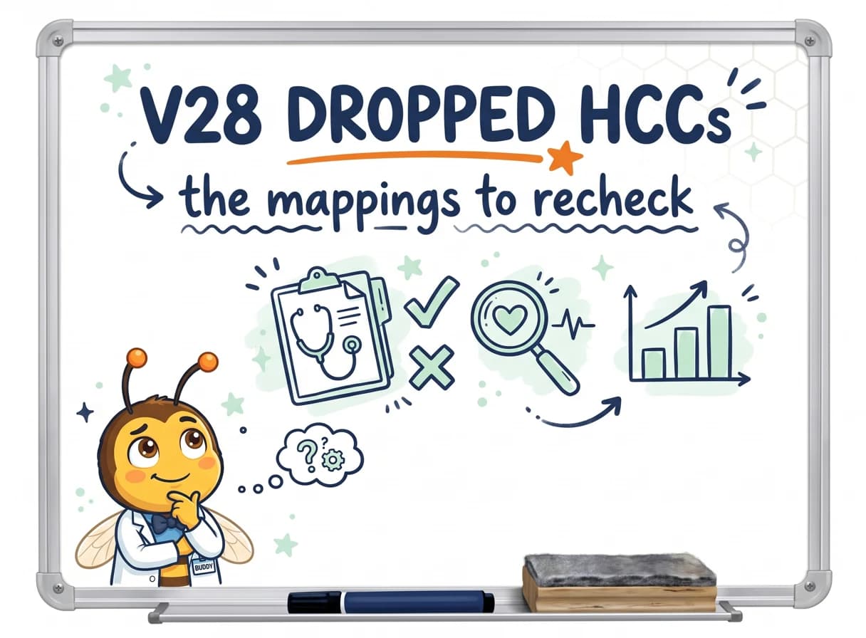 V28 Dropped HCC Mappings Coders Should Recheck