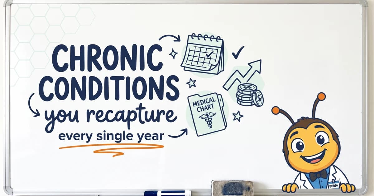 8 Chronic Conditions You Recapture Every Year for HCC Risk Adjustment