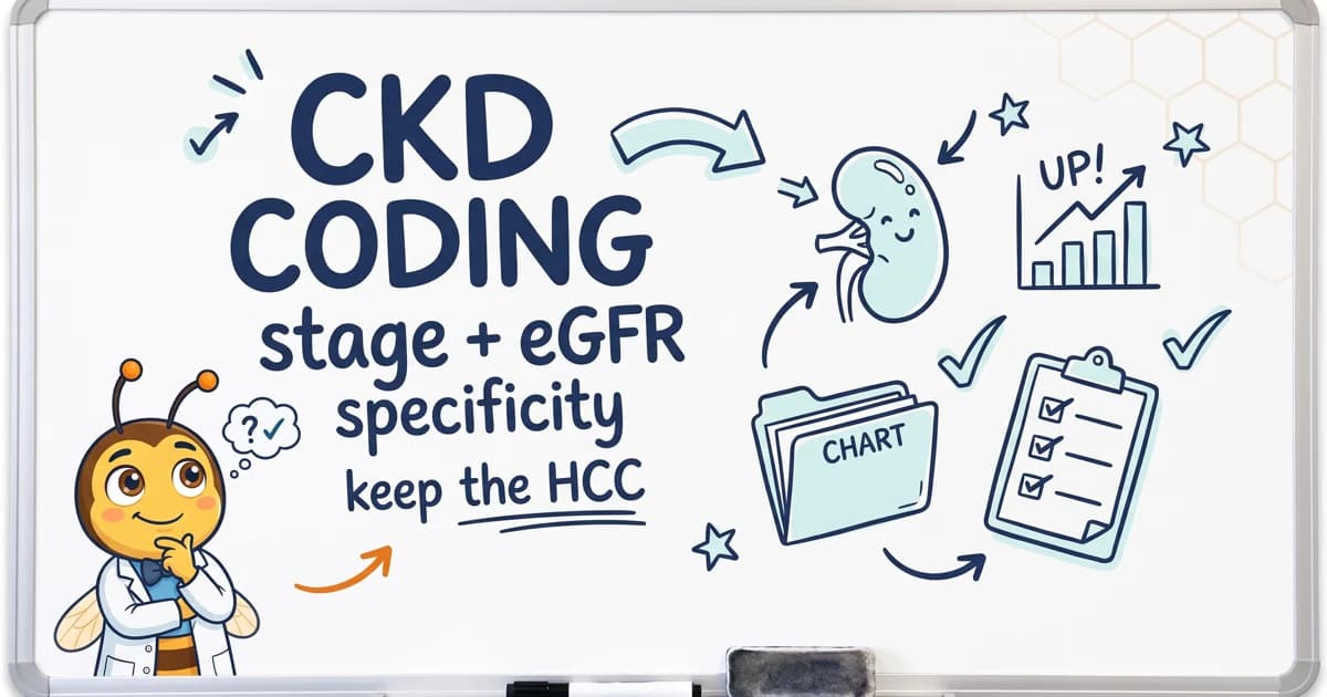 CKD HCC Coding: Stage Specificity & eGFR Guide
