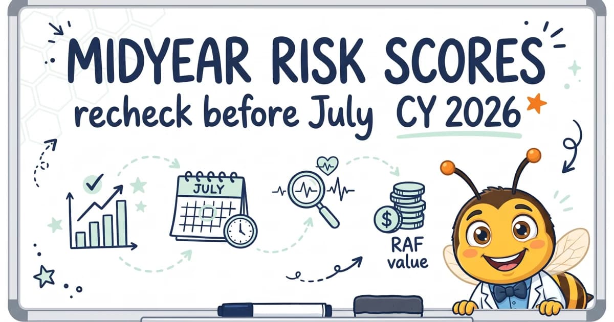 CY 2026 Midyear Risk Scores: What HCC Coders Should Recheck Before July