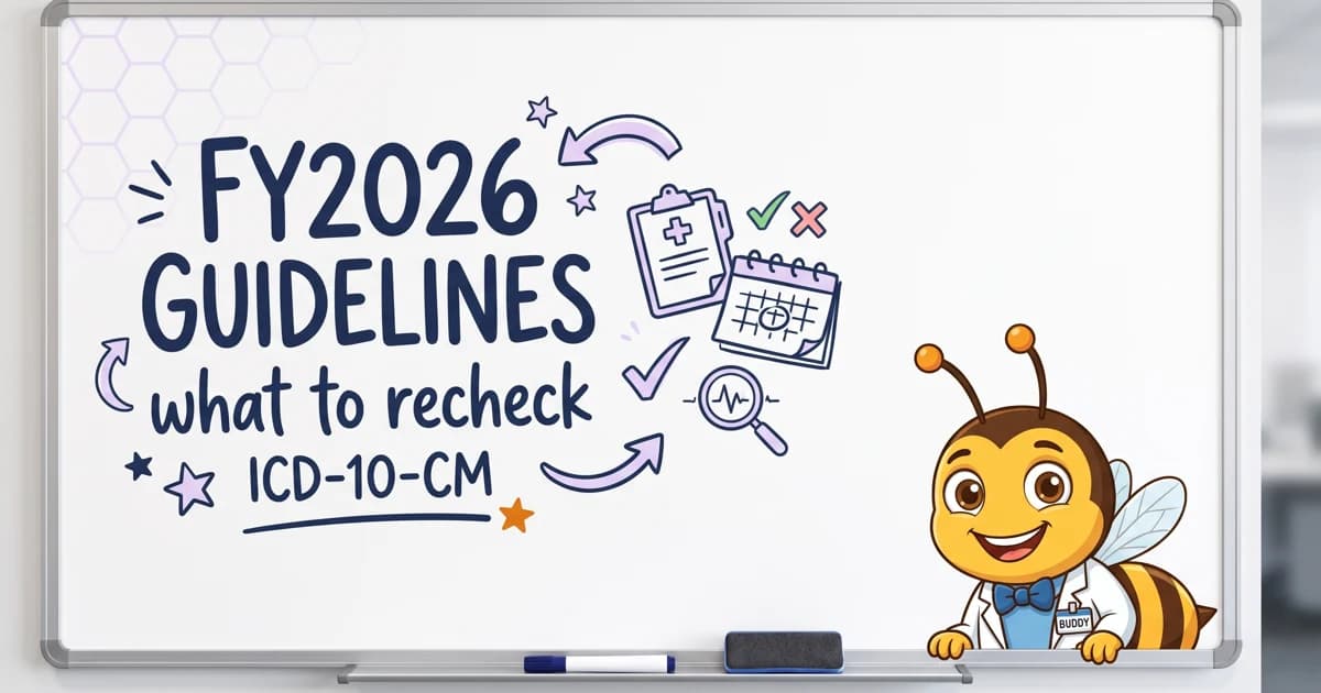 FY 2026 ICD-10-CM Guidelines: What HCC Coders Should Recheck