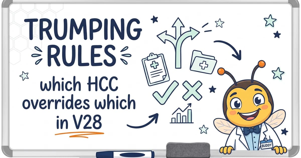 HCC Hierarchy and Trumping Rules Explained: Which Codes Override Which in V28