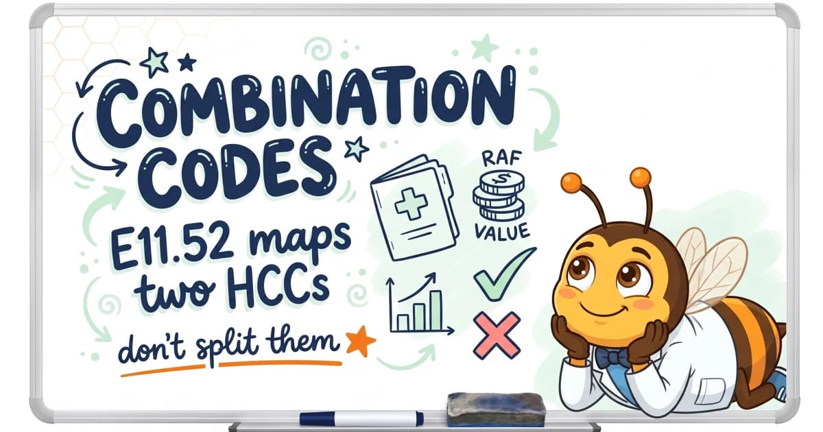 ICD-10 Combination Codes and RAF Under V28