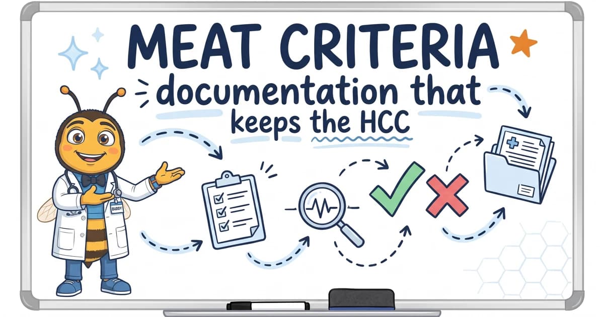 MEAT Criteria for HCC Coding: Documentation Requirements