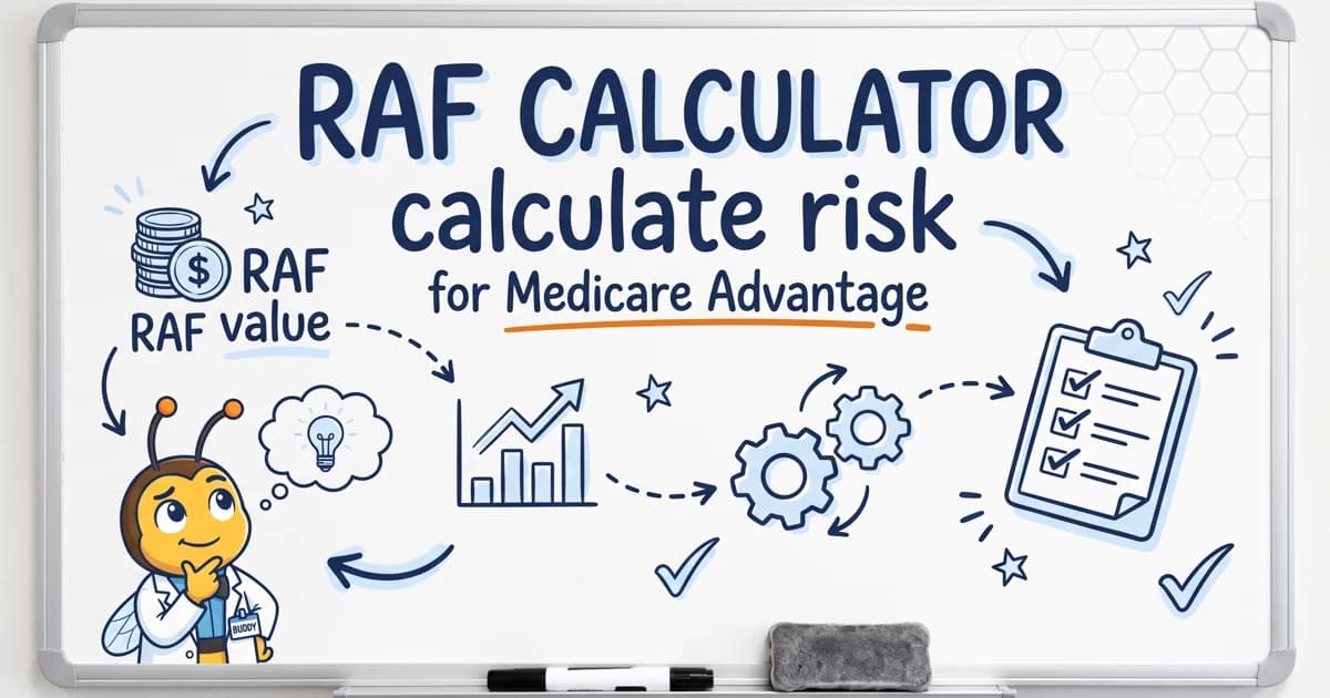 RAF Score Calculator: How to Calculate Risk Adjustment Factor for Medicare Advantage