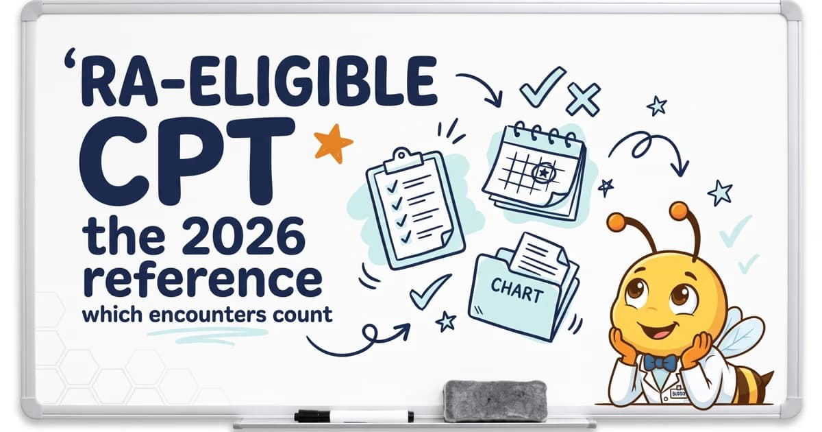 Risk Adjustment Eligible CPT Codes, 2026 Reference