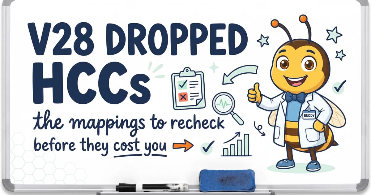 V28 Dropped HCC Mappings Coders Should Recheck