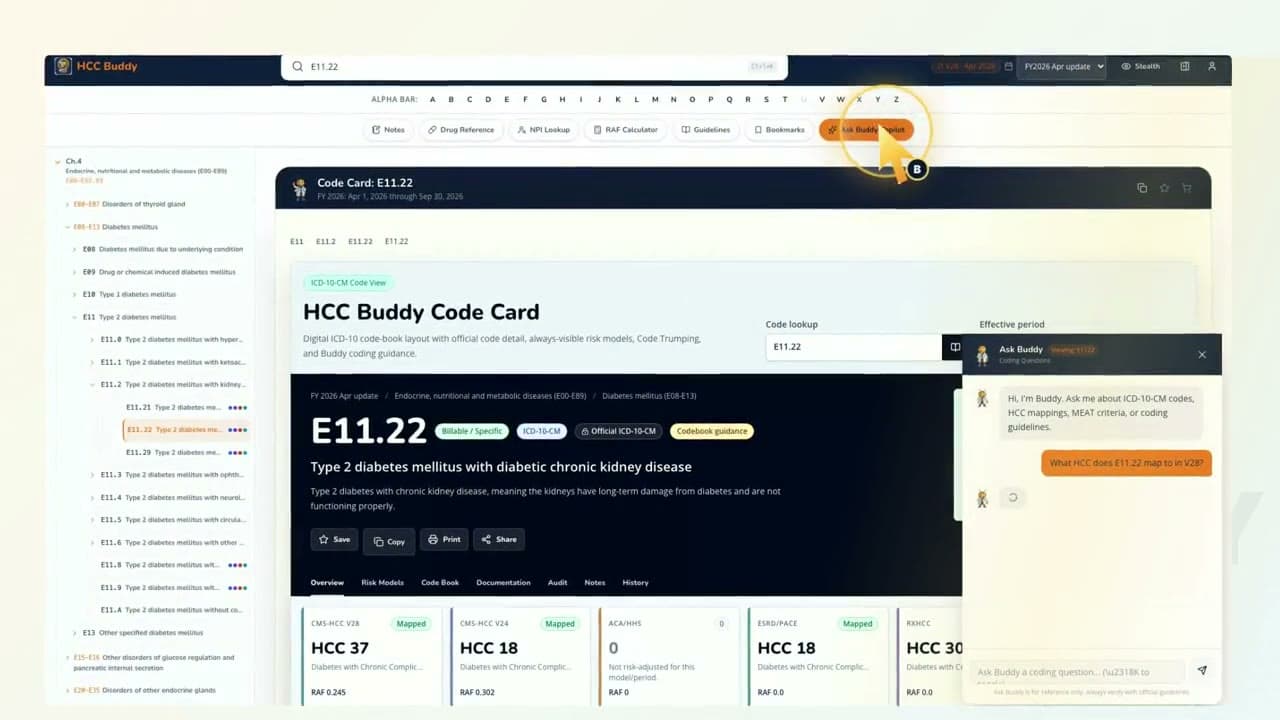 Ask Buddy With The Code Card Open walkthrough poster