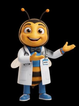 Buddy the Bee presenting code insight
