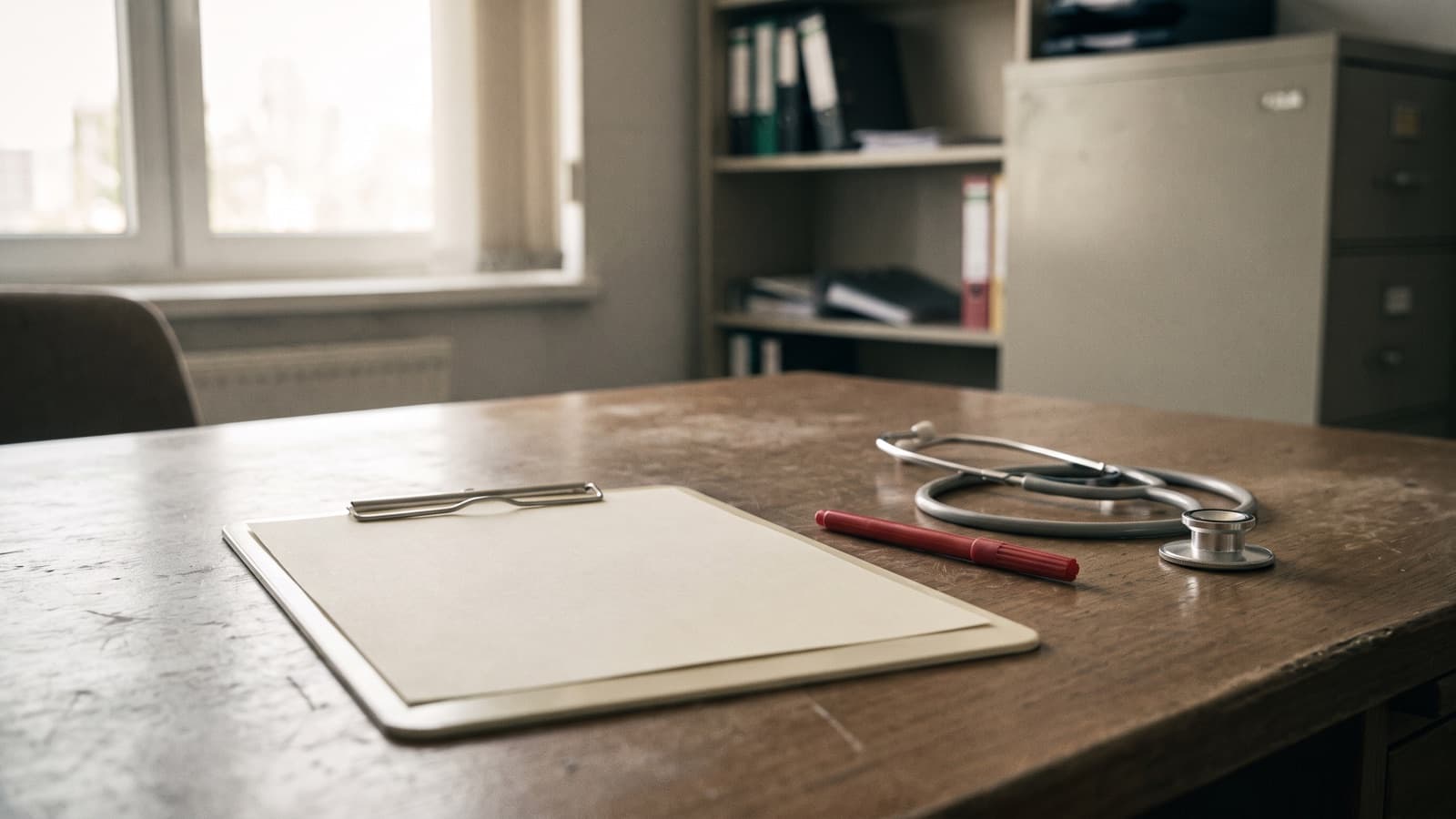 A thick printed federal rule beside a September desk calendar and a percentage dial, illustrating the CY2027 Physician Fee Schedule proposed rule and its comment window
