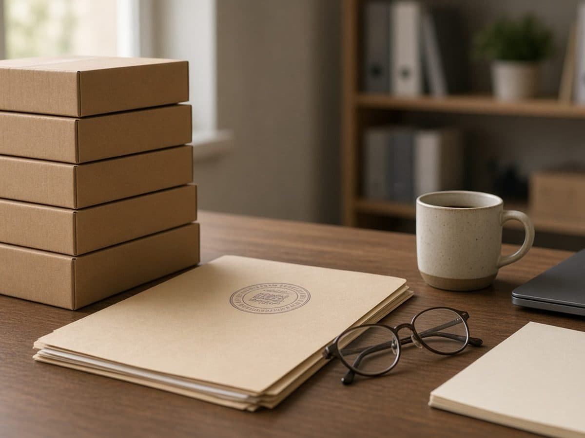 Closed DMEPOS shipping cartons beside a Preclusion List folder on a coding desk for the CMS MA payment bar