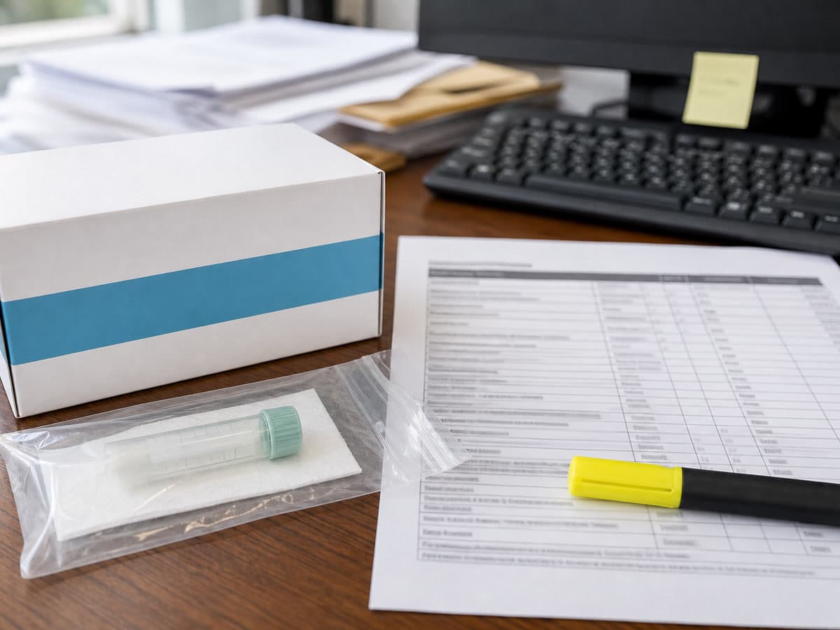 A claims worksheet highlights CPT 0421U ColoSense under NCD 210.3 non-invasive biomarker colorectal screening.
