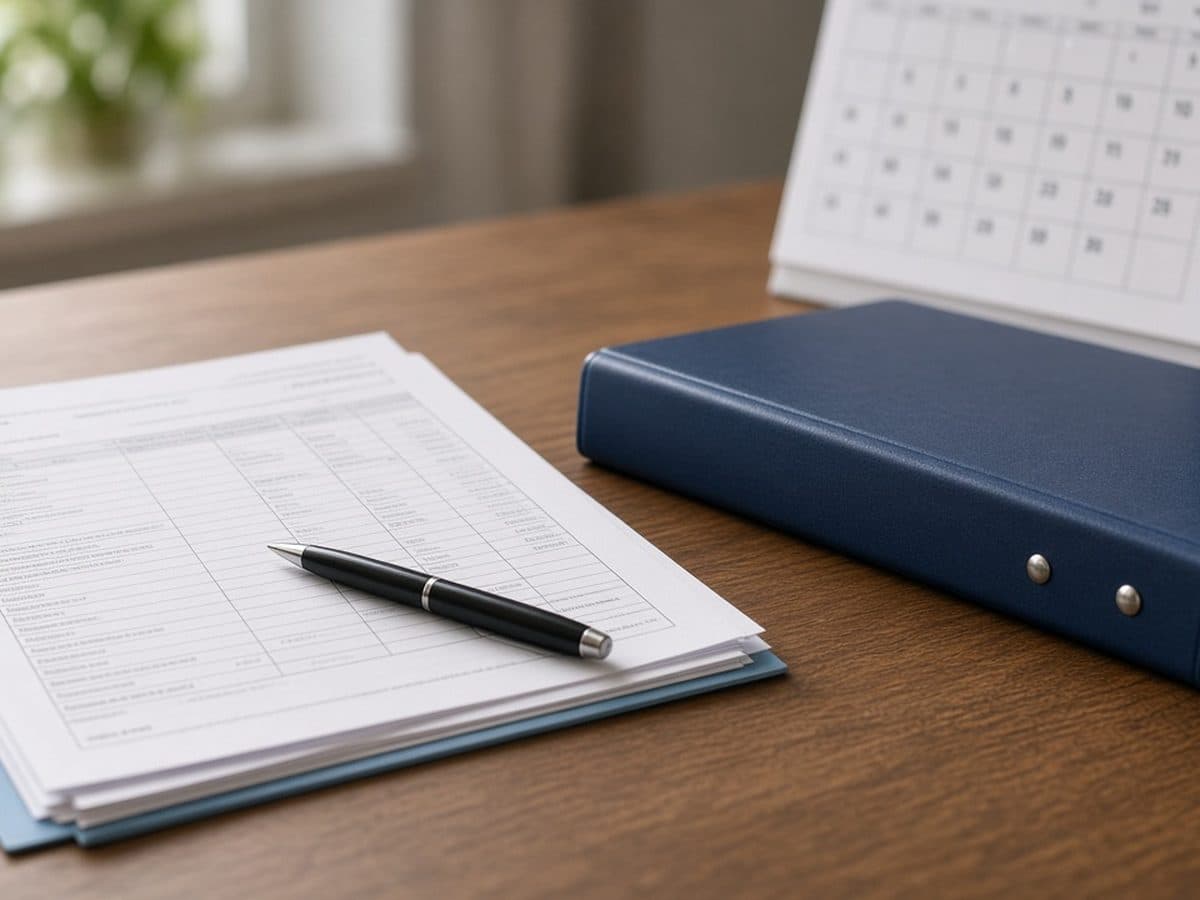 A printed Medicare Physician Fee Schedule worksheet highlights the October 2026 MPFSDB CR 14588 status-indicator and HCPCS rows.
