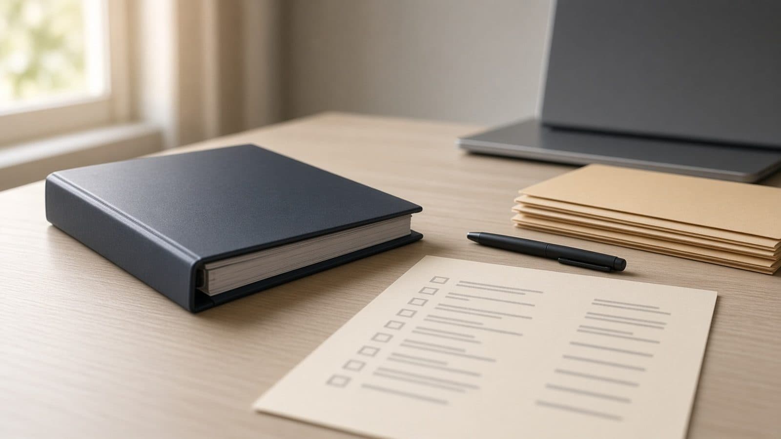Audit binder and coded diagnosis checklist on a desk, depicting the OIG HumanaChoice high-risk diagnosis audit